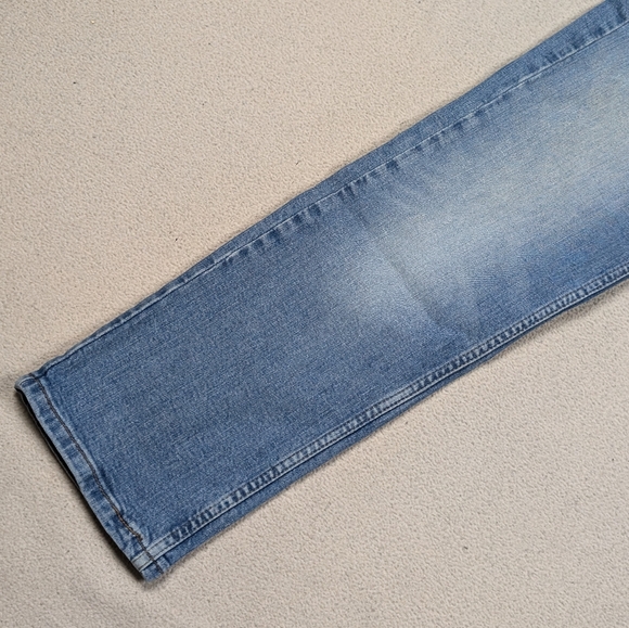 Levi's 514 Men's 29x30 Blue Jeans Stretchy Straight Leg Faded Medium Wash - Picture 3 of 16
